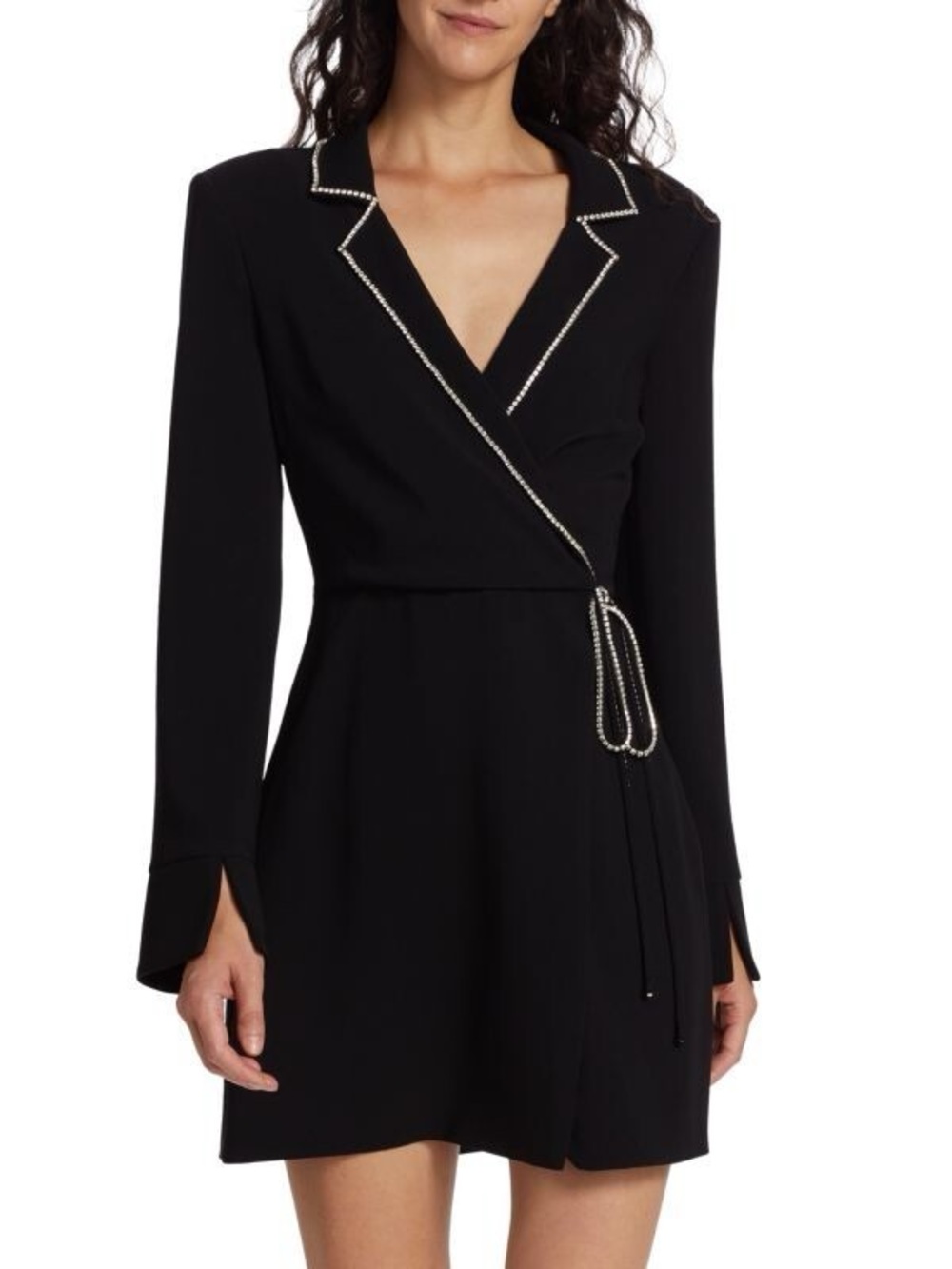 Cinq A Sept Barette Crystal Trim Blazer Dress